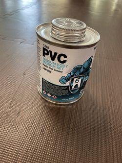 Hercules / Clear PVS Medium Body Medium Set Pipe Cement Low VOC 