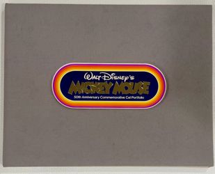 Complete 1978 Walt Disney Mickey Mouse 50th Anniversary Cel Portfolio (#207/275)