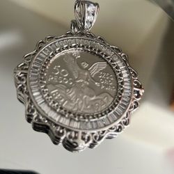 Platinum Plated Pendant 