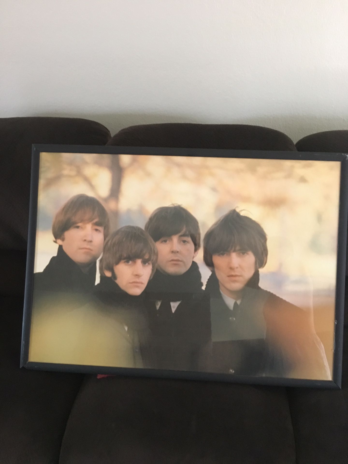 Beatles framed picture