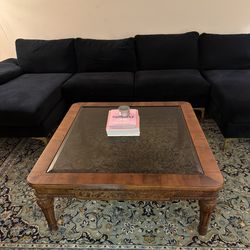 Wood / Glass Coffee Table
