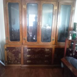 nlaid China Cabinet 
