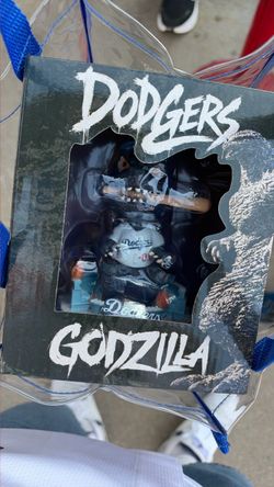 LA Dodgers Godzilla Bobblehead Figure
