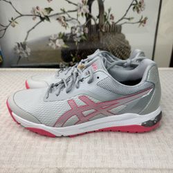 Asics Gel Contend 7 Womens Running Shoes Size 9.5 Silver & Pink