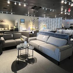 Grey Sofa And Loveseat