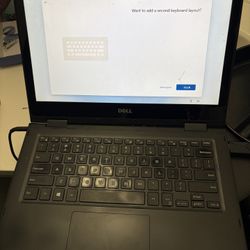 Small Crack Dell Touch Screen Laptop 