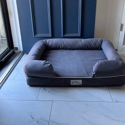 Pet Fusion Memory Foam Bolstered Dog Bed L 36x28