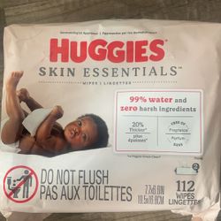 huggies skin essentials wipes
