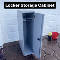 4ft Locker Storage Cabinet (NO KEYS) PickUp Available Today (1 Available)