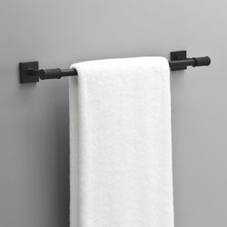 Delta-Averland 18 in. Wall Mount Towel Bar in Matte Black New in Box