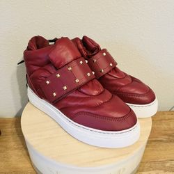 Michael Kors Burgundy Sneakers