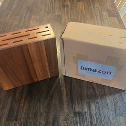 Brand new double sided magnetic knife block