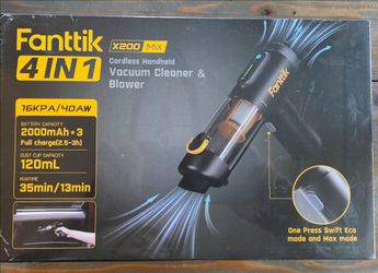 Fanttik X200 Mix 4-in-1 Cordless Handheld Vacuum & Blower