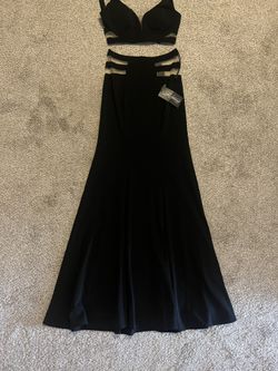 Black Dress 2 Piece