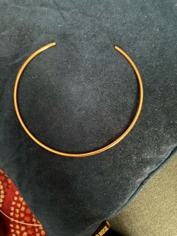 Gold-Toned Torque Collar Necklace