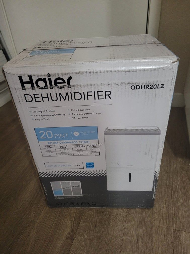 HAIER DEHUMIDIFIER!
