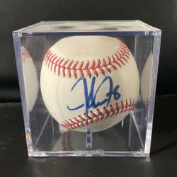 Josh Jung Signed Baseball