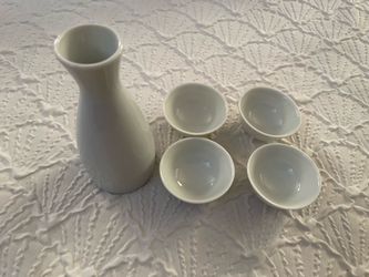 Porcelain Saki Set
