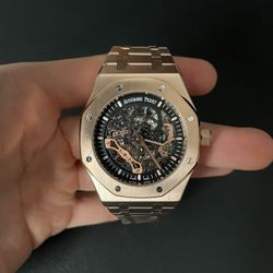 Royal Oak Skeleton Rose Gold