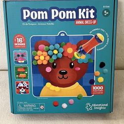 NEW Pom Kit For Kids. 2 Available 