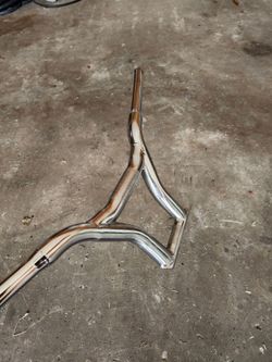 Nice chrome old bmx knee saver Handlebars