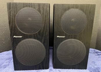 Pioneer SP-BS21-LR Bookshelf Speakers HiFi Stereo A. Jones Home Audio Black