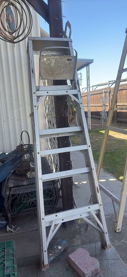 Aluminum 5 foot ladder