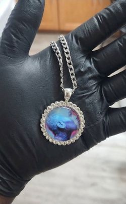 Custom Neon C. Breezy Necklace
