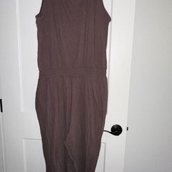 American Eagle Brown Jumpsuit XXL
