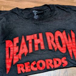 Death Row Records Shirt Medium Like New 