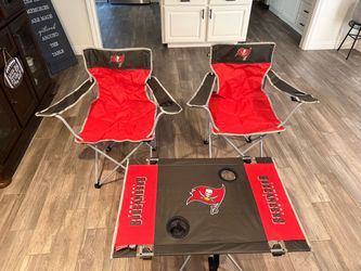 Tampa Bay Buccaneers Chairs/Pop Up Picnic Table