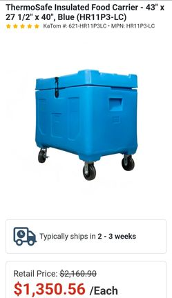 Oversized coolers