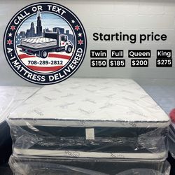 TWIN, FULL, QUEEN, and KING MATTRESS SALE 