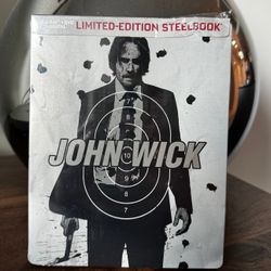 John Wick Blu Ray Steelbook 