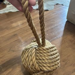 Nautical doorstop