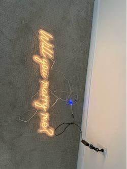 Marry Me Sign