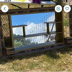 Espejo Con Candeleros Y Repusas