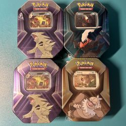 Pokémon Tins 