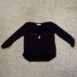 Michael Kors Black Blouse - Size S