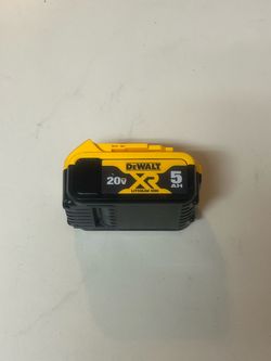 Dewalt 20v XR 5ah Battery
