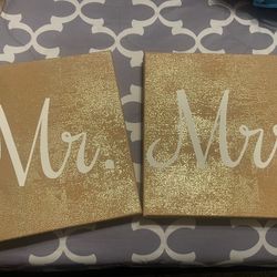 Mr & Mrs Signs