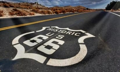 Route 66 Collector's Iconic U.S. Highway Enthusiast Wall Flag 24"× 35"