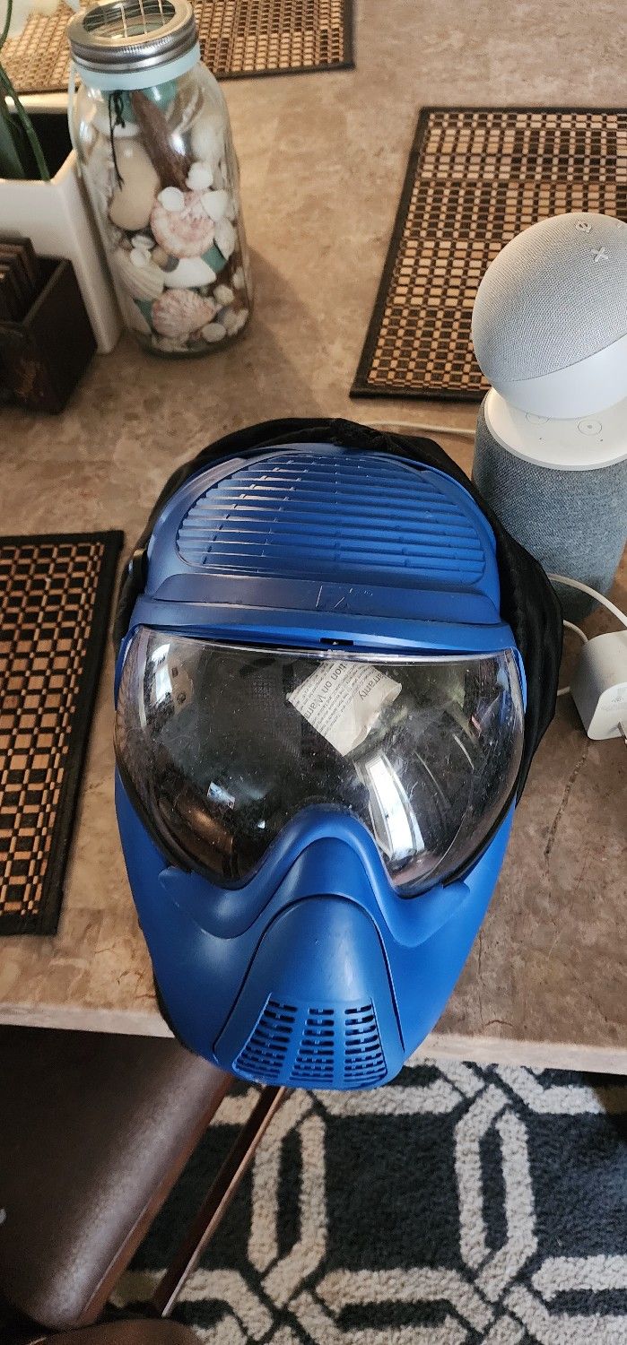 Paint Ball Full Faced Helmet 