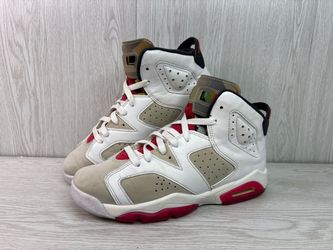 Nike Air Jordan 6 Retro Hare Gs 384665-062 Size 7Y (A1G014871)