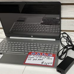 HP Touchscreen Laptop Computer i3 11th Gen 256GB SSD 8GB RAM 