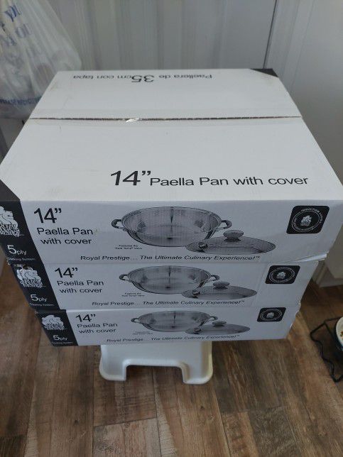 Kitchen  New Royal Prestige Innove 1 And 14 In Paella Pan Cover