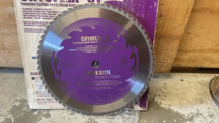 Cryoflex Ct 14” Metal Cutting Saw Blade 1” Arbor For Thick Steel 66 Teeth Sales For $185.00 I’m Asking $80.00 Brand New