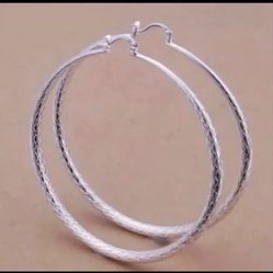 Sterling Silver Hoop Earrings