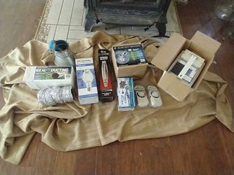 Indoor ballast bulbs and fan