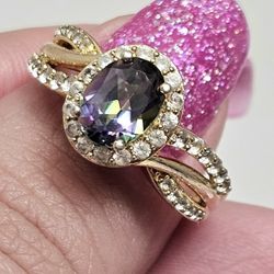 Mystic Topaz Size 7 Ring